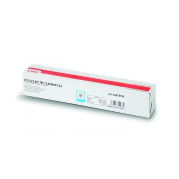 Oki C301/321/MC332/342 toner cyan ORIGINAL Oki C301/321/MC332/342 toner cyan ORIGINAL