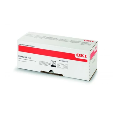 Oki C332/MC363 toner black ORIGINAL 3,5K Oki C332/MC363 toner black ORIGINAL 3,5K