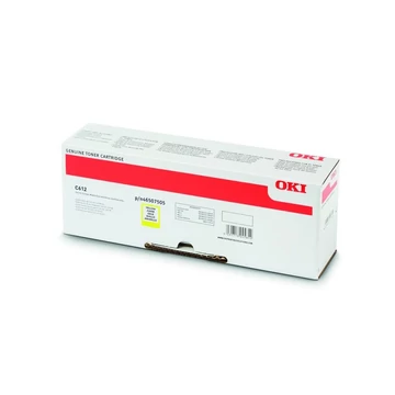 Oki C612 toner yellow ORIGINAL Oki C612 toner yellow ORIGINAL