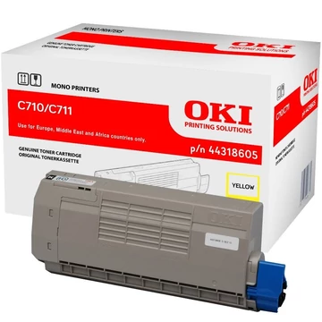 Oki C711 toner yellow ORIGINAL 11,5K Oki C711 toner yellow ORIGINAL 11,5K