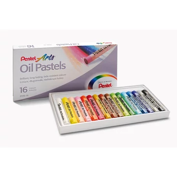 Kréta olajpasztell készlet, PHN-16U Pentel, 16 klf. szín Kréta olajpasztell készlet, PHN-16U Pentel, 16 klf. szín
