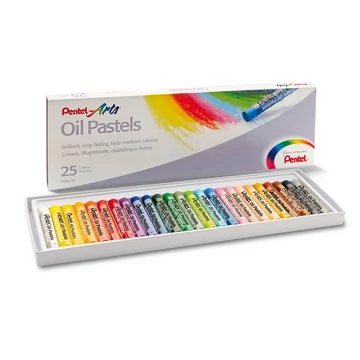 Kréta olajpasztell készlet, PHN-25U Pentel, 25 klf. szín Kréta olajpasztell készlet, PHN-25U Pentel, 25 klf. szín