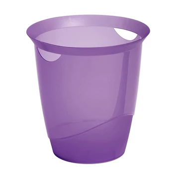 Papírkosár 16l, Durable Trend, áttetsző lila Papírkosár 16l, Durable Trend, áttetsző lila