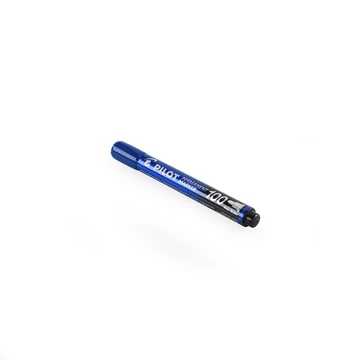 Alkoholos marker 1mm, kerek hegyű,   Pilot 100 kék Alkoholos marker 1mm, kerek hegyű,   Pilot 100 kék
