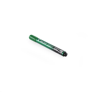 Alkoholos marker 1mm, kerek hegyű,   Pilot 100 zöld Alkoholos marker 1mm, kerek hegyű,   Pilot 100 zöld