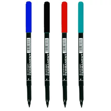 Alkoholos marker 1mm, kerek hegyű, Centropen 2536 zöld Alkoholos marker 1mm, kerek hegyű, Centropen 2536 zöld
