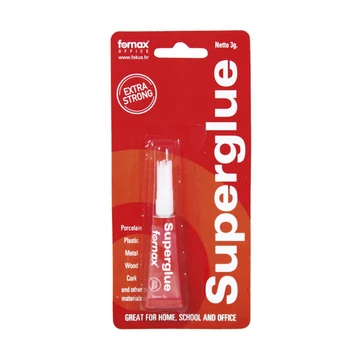 Pillanatragasztó 3g Fornax Superglue bliszteres Pillanatragasztó 3g Fornax Superglue bliszteres