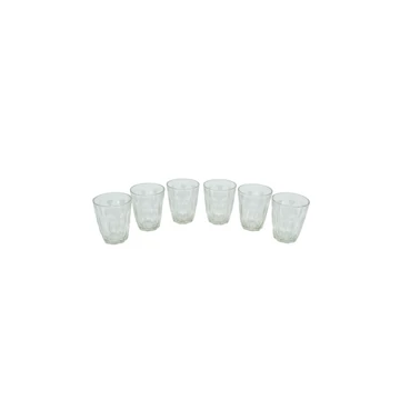 Pohár kávés 92 ml üveg 6 db/csomag Pohár kávés 92 ml üveg 6 db/csomag
