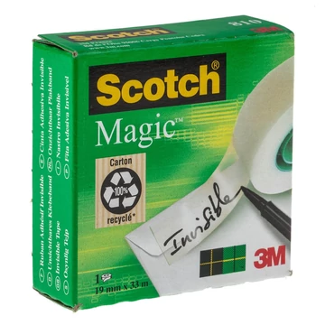 Ragasztószalag 12mmx33m Magic Tape 3M Scotch 810 Ragasztószalag 12mmx33m Magic Tape 3M Scotch 810