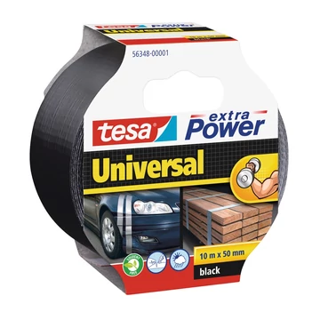 Ragasztószalag 50mmx10m Extra Power Tesa fekete Ragasztószalag 50mmx10m Extra Power Tesa fekete