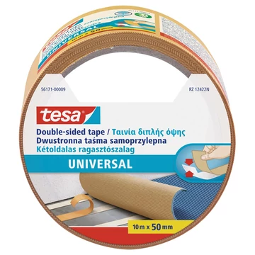 Ragasztószalag kétoldalas, 50mmx10m Tesa Ragasztószalag kétoldalas, 50mmx10m Tesa