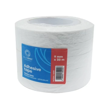 Ragasztószalag kétoldalas, 9mm x 33m Bluering® Ragasztószalag kétoldalas, 9mm x 33m Bluering®