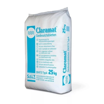 Regeneráló só 25 kg Claramat Regeneráló só 25 kg Claramat