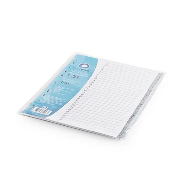 Regiszter műanyag 1-31 Bluering® szürke Regiszter műanyag 1-31 Bluering® szürke