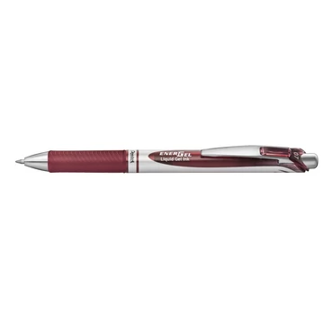 Rollertoll zselés 0.7mm, Pentel EnerGel BL77-BGX, írásszín bordó Rollertoll zselés 0.7mm, Pentel EnerGel BL77-BGX, írásszín bordó