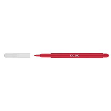 Rostirón, filctoll vízbázisú Ico 300 piros Rostirón, filctoll vízbázisú Ico 300 piros