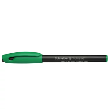 Rostirón, tűfilc 0,4mm, Schneider TopLiner 967, zöld Rostirón, tűfilc 0,4mm, Schneider TopLiner 967, zöld