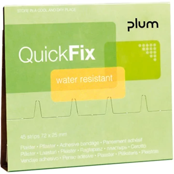 Sebtapasz/ragtapasz 45 db/doboz vízálló Quickfix Plum Sebtapasz/ragtapasz 45 db/doboz vízálló Quickfix Plum