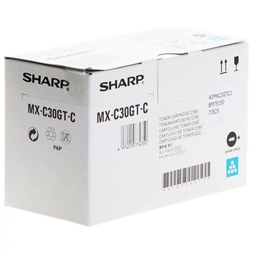 Sharp MXC30 toner cyan ORIGINAL Sharp MXC30 toner cyan ORIGINAL