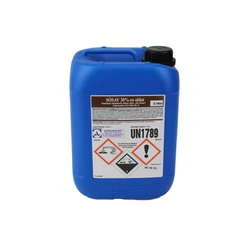 Sósav ipari 30 %-os 5 liter Sósav ipari 30 %-os 5 liter