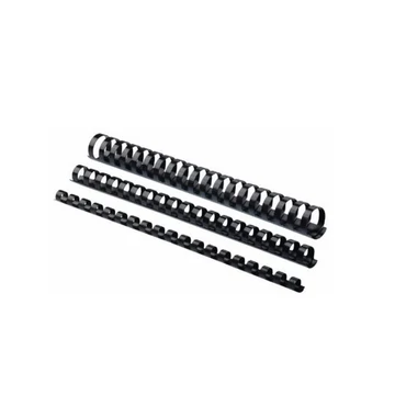 Spirál, műanyag, 6mm, 10-20lap, 100 db/doboz, Fellowes® fekete Spirál, műanyag, 6mm, 10-20lap, 100 db/doboz, Fellowes® fekete
