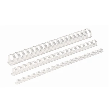 Spirál műanyag, 8mm, 21-40lap, 100 db/doboz, Fellowes® fehér Spirál műanyag, 8mm, 21-40lap, 100 db/doboz, Fellowes® fehér
