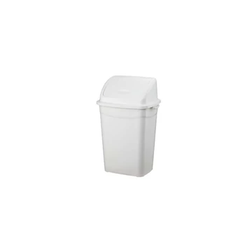 Szemetes kuka billenő fedéllel műanyag 26 literes fehér UP119-101 Szemetes kuka billenő fedéllel műanyag 26 literes fehér UP119-101