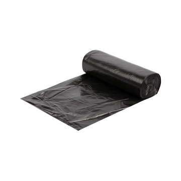 Szemeteszsák 135 liter 70 x 110 cm erősített 10 db/tekercs fekete Szemeteszsák 135 liter 70 x 110 cm erősített 10 db/tekercs fekete