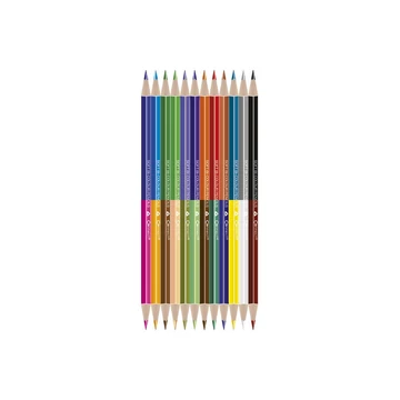 Színes ceruza készlet, kétvégű duocolor 12/24 szín Connect 24 klf. szín Színes ceruza készlet, kétvégű duocolor 12/24 szín Connect 24 klf. szín