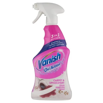 Szőnyeg- és kárpittisztító szórófejes 500 ml Vanish Oxi Action Szőnyeg- és kárpittisztító szórófejes 500 ml Vanish Oxi Action