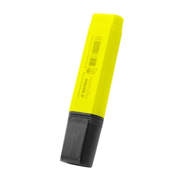 Szövegkiemelő 1-5mm, vágott hegyű,lapos test, A-Series sárga Szövegkiemelő 1-5mm, vágott hegyű,lapos test, A-Series sárga