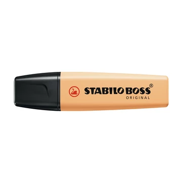 Szövegkiemelő 2-5mm, vágott hegyű, STABILO Boss original Pastel fakó narancs Szövegkiemelő 2-5mm, vágott hegyű, STABILO Boss original Pastel fakó narancs