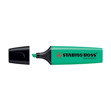 Szövegkiemelő 2-5mm, vágott hegyű, STABILO Boss original türkiz Szövegkiemelő 2-5mm, vágott hegyű, STABILO Boss original türkiz