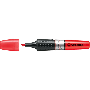 Szövegkiemelő 2-5mm, hengeres test Stabilo Luminator piros Szövegkiemelő 2-5mm, hengeres test Stabilo Luminator piros