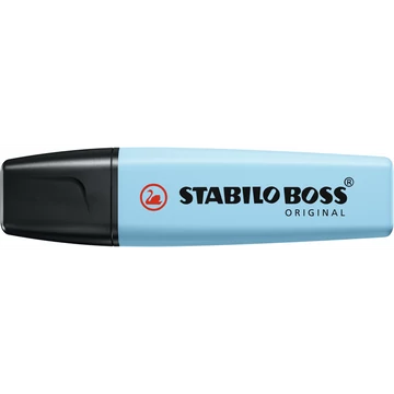 Szövegkiemelő 2-5mm, vágott hegyű, STABILO Boss original Pastel jeges kék Szövegkiemelő 2-5mm, vágott hegyű, STABILO Boss original Pastel jeges kék