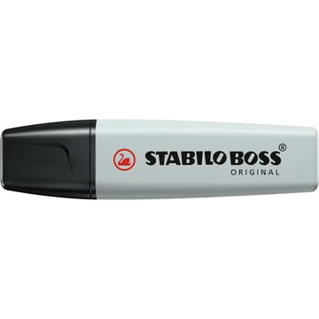 Szövegkiemelő 2-5mm, vágott hegyű, STABILO Boss original Pastel szürke Szövegkiemelő 2-5mm, vágott hegyű, STABILO Boss original Pastel szürke