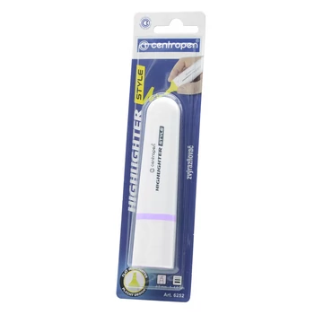 Szövegkiemelő 1-4,6mm, vágott hegyű, Centropen 6252 pasztell lila Szövegkiemelő 1-4,6mm, vágott hegyű, Centropen 6252 pasztell lila