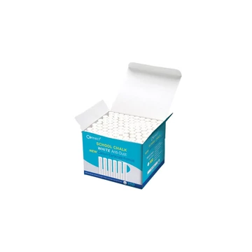 Táblakréta kerek pormentes, vastag 100 db/doboz, Connect fehér Táblakréta kerek pormentes, vastag 100 db/doboz, Connect fehér