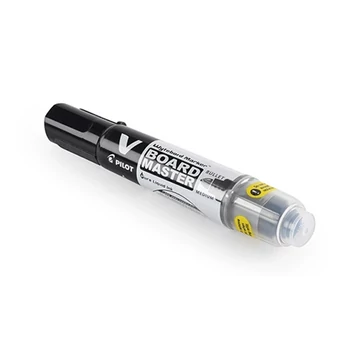 Táblamarker 2,3mm, kerek hegyű, utántölthető medium V-Board Pilot fekete Táblamarker 2,3mm, kerek hegyű, utántölthető medium V-Board Pilot fekete