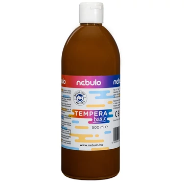 Tempera 500ml, Nebulo barna Tempera 500ml, Nebulo barna