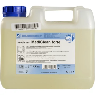 Tisztítószer hőálló és hőérzékeny műszerek előkészítéséhez 5 liter Neodisher Mediclean forte Tisztítószer hőálló és hőérzékeny műszerek előkészítéséhez 5 liter Neodisher Mediclean forte