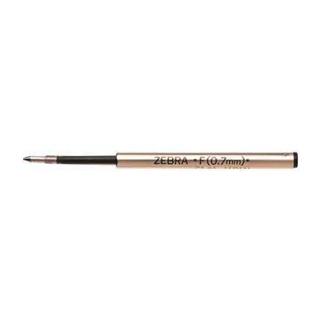 Tollbetét 0,7mm, F Zebra, írásszín fekete Tollbetét 0,7mm, F Zebra, írásszín fekete