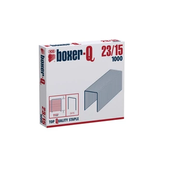 Tűzőkapocs 23/15 dobozos Boxer -Q Tűzőkapocs 23/15 dobozos Boxer -Q