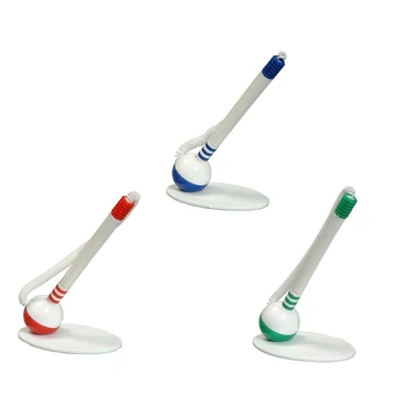 Ügyféltoll fehér test gömb alakú talppal Bluering® , írásszín kék Ügyféltoll fehér test gömb alakú talppal Bluering® , írásszín kék