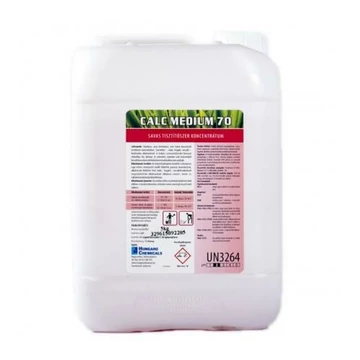 Vízkőoldó savas 5 kg Calc Medium 70 Vízkőoldó savas 5 kg Calc Medium 70
