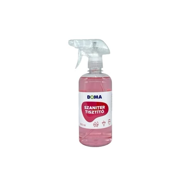 Vízkőoldó/szanitertisztító szórófejes 500 ml Doma Vízkőoldó/szanitertisztító szórófejes 500 ml Doma