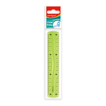 Vonalzó 15 cm, flexibilis Keyroad vegyes színek Vonalzó 15 cm, flexibilis Keyroad vegyes színek