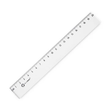 Vonalzó 20cm, műanyag Bluering® Vonalzó 20cm, műanyag Bluering®