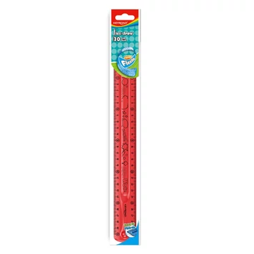 Vonalzó 30 cm, flexibilis Keyroad Flex Draw vegyes színek Vonalzó 30 cm, flexibilis Keyroad Flex Draw vegyes színek