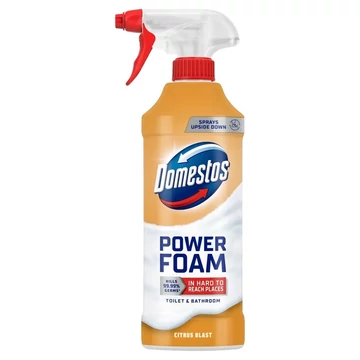 WC és fürdőszoba tisztító hab 435 ml Domestos Power Foam Citrus Blast WC és fürdőszoba tisztító hab 435 ml Domestos Power Foam Citrus Blast